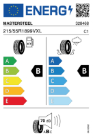 EU-label voor MASTERSTEEL SUPERSPORT