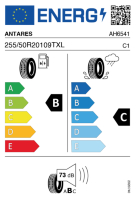 EU-label voor ANTARES GRIP 20