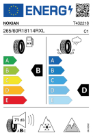 EU-label voor NOKIAN HKPL R5 SUV
