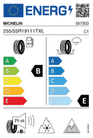 EU-label voor MICHELIN X-ICE SNOW