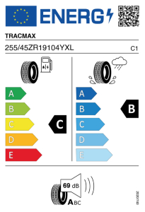 TRACMAX PR-TX3  255/45 R19 104 Y