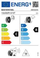 EU-label voor MASTERSTEEL WINTER PLUS IS-W