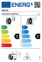 EU-label voor ZEETEX WP1000