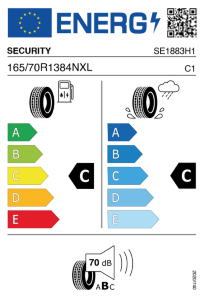 SECURITY AW418  165/70 R13 84 N