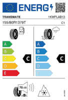 EU-label voor TRANSMATE TRANSEASON 4S