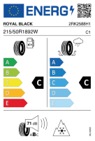 EU-label voor ROYAL BLACK ROYAL A/S 2