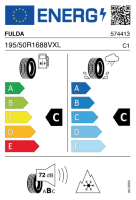 EU-label voor FULDA MULTICONTROL 