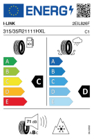 EU-label voor I-LINK SNOWGRIPPER II