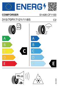 COMFORS. CF1100 LT 315/70 R17 121 S