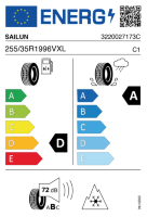 EU-label voor SAILUN ICE BLAZER ALPINE EVO2 (WSL4A)