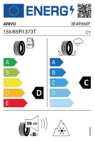 EU-Reifenlabel für ARIVO CARLORFUL A/S 155/65 R13 73T