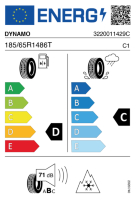 EU-label voor DYNAMO STREET-H M4S01