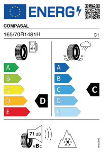 COMPASAL CROSS  165/70 R14 81 H