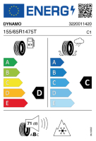 EU-label voor DYNAMO STREET-H M4S01