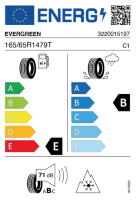 EU-label voor EVERGREEN EA719 