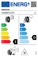 EU-label voor HANKOOK W442 Winter i*cept RS 