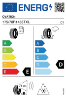 EU-label voor OVATION W-586