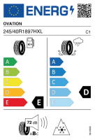 EU-label voor OVATION W-586