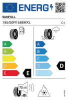 EU-label voor SUNFULL SF-982